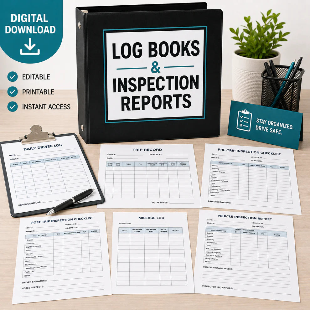 Log Books & Inspection Reports