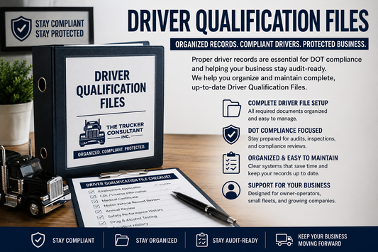 Driver Qualification File Setup