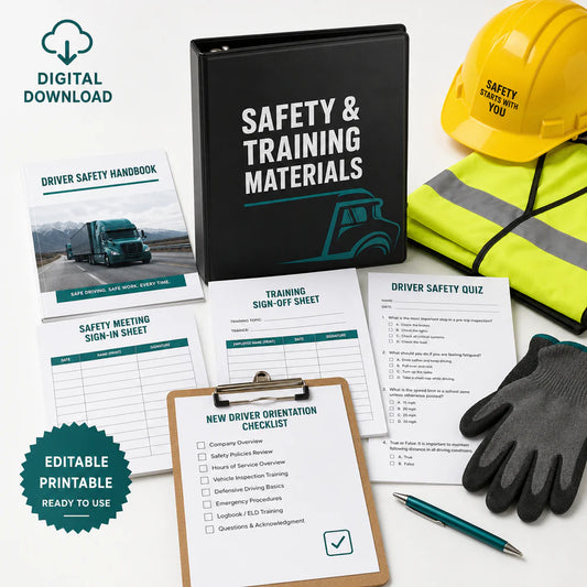 Safety Training Materials